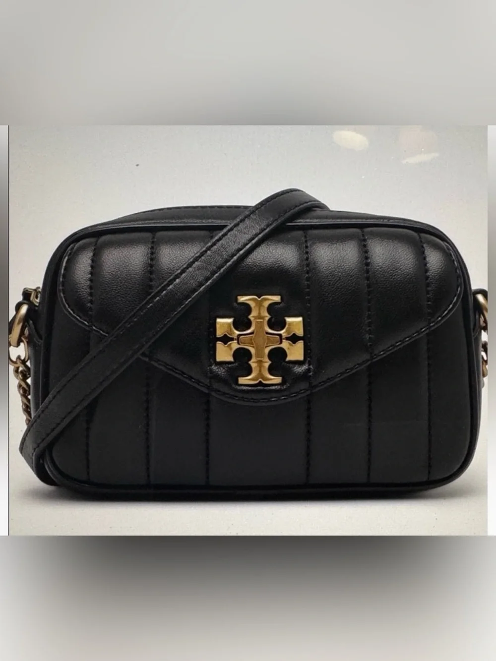Tory Burch Kira NWOT Quilted Leather Camera Crossbody
